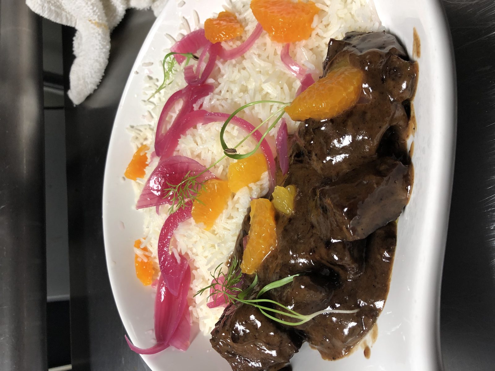 Red wine braised short ribs