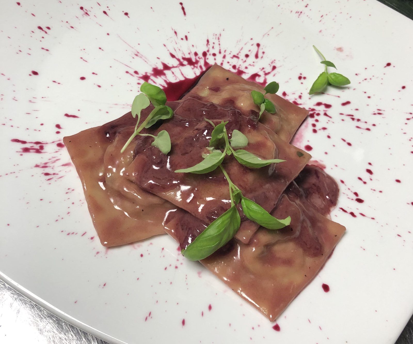 Plated dish by Chef Tony Durso