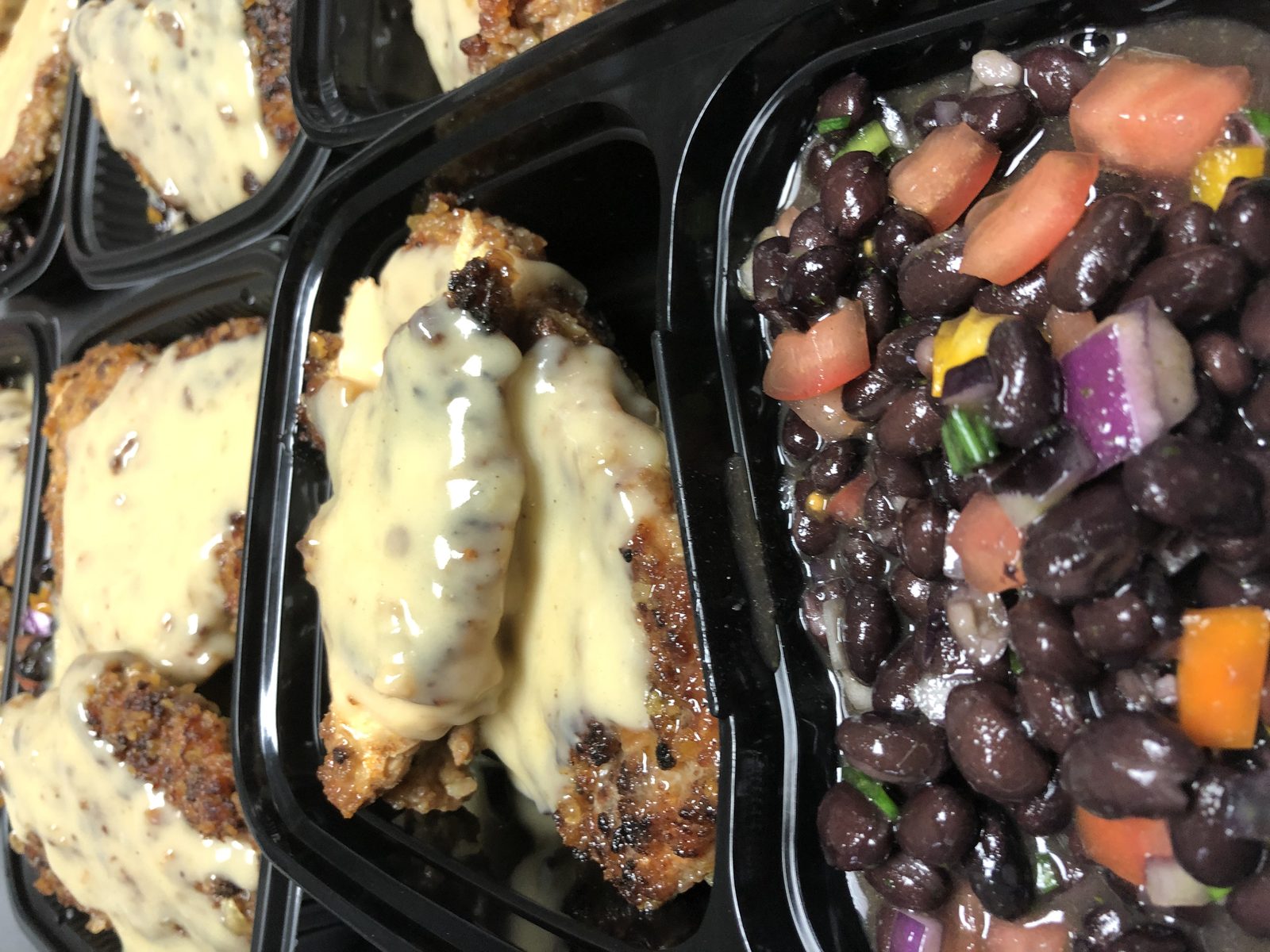 Chorizo and Plantain Crusted Chicken